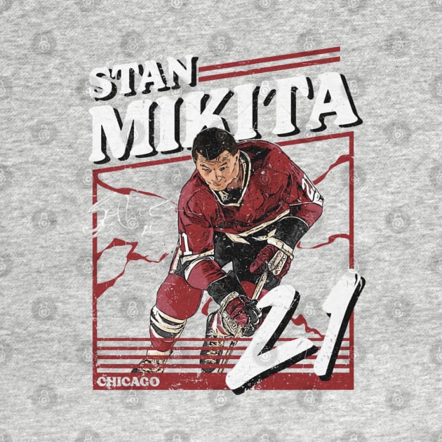 Stan Mikita Chicago Power by lavonneroberson